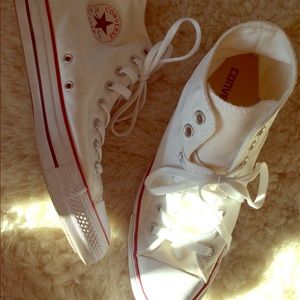 Converse All Star White High Tops